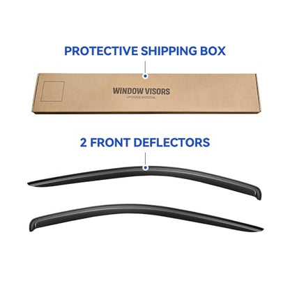 Window Visors Rain Guards for 2002