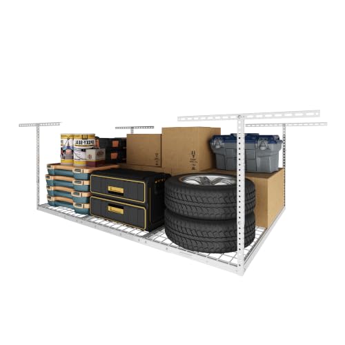 4x6 Overhead Garage Ceiling Storage Rack Organization
