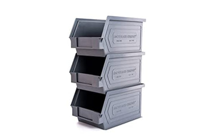 Plastic Storage Bins (12 Count)