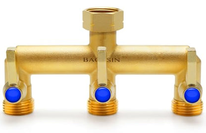 Brass Garden Hose Splitter
