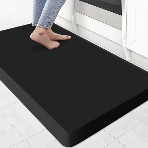 0.8" Thick Kitchen Mat Cushioned Anti Fatigue Rug Comfort Floor Mats