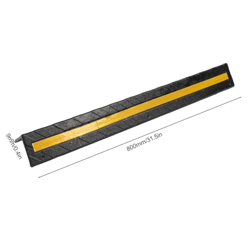 Garage Wall Protector Rubber Wall Corner Guard for Parking Garages