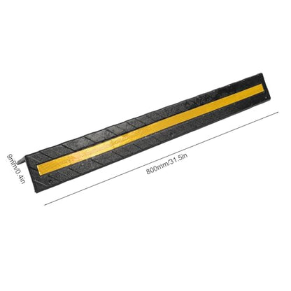 Garage Wall Protector Rubber Wall Corner Guard for Parking Garages