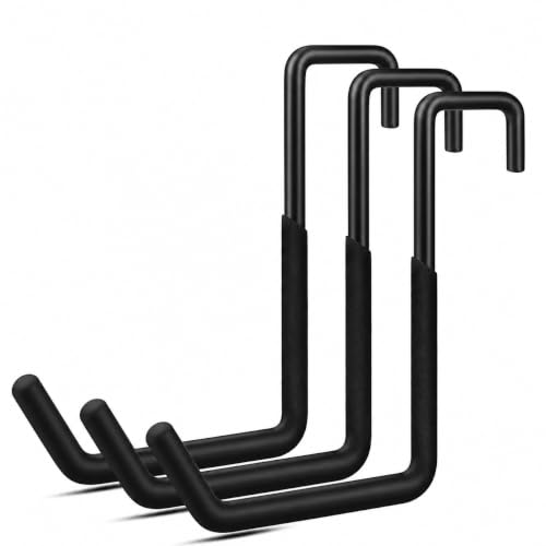 3 Pack Heavy Duty Rafter Hooks 8mm Thick Upgraded Fence Hangers