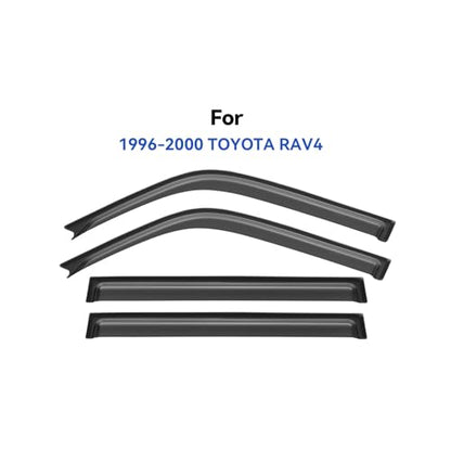 Window Visors Rain Guards for 1996 1997 1998 1999 2000 Toyota RAV4