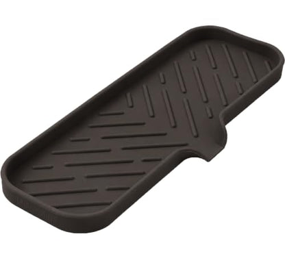 Silicone Soap Dish with Drain Spout