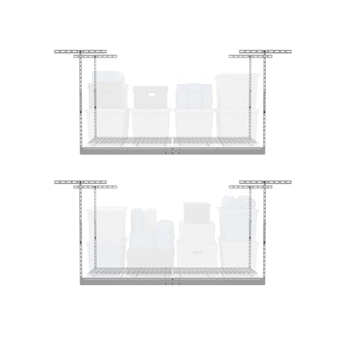 MonsterRax 2 Pack 4x6 Overhead Garage Storage Rack (2 Count)