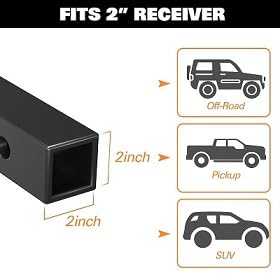 Hitch Mount Cargo Carrier Basket 53" X 19" + Waterproof Cargo Bag