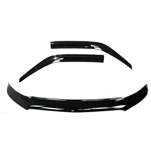Set Bug Shield Deflector & Window Visor for Mercedes Sprinter W907 910 2019 (3 Count)