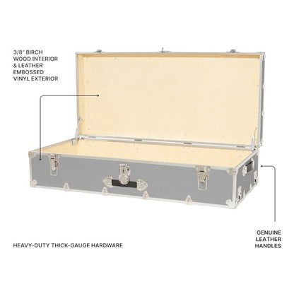 Rhino Trundle Storage Trunk with Wheels