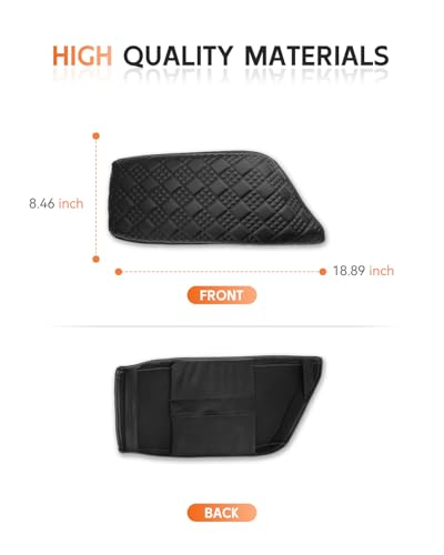 for 2024 2025 2026 Dodge Charger Daytona Center Console Cover Armrest Box Cover for Charger Daytona
