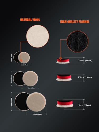 29 Pcs Mini Car Polishing Pad Kit