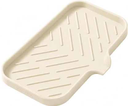 Silicone Soap Dish with Drain Spout