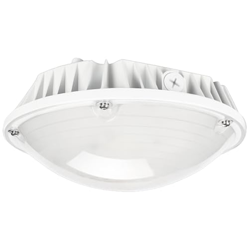 LED Canopy Garage Light Selectable Watt LED Carport Canopy Fixture Lights (208 Ounce)