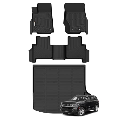 Floor Mats & Cargo Mat for Jeep Grand Cherokee 2022 2023 2024 2025 2026