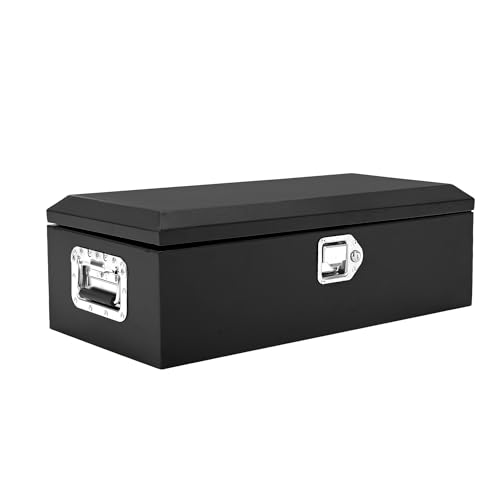 Black Steel Truck Bed Tool Box