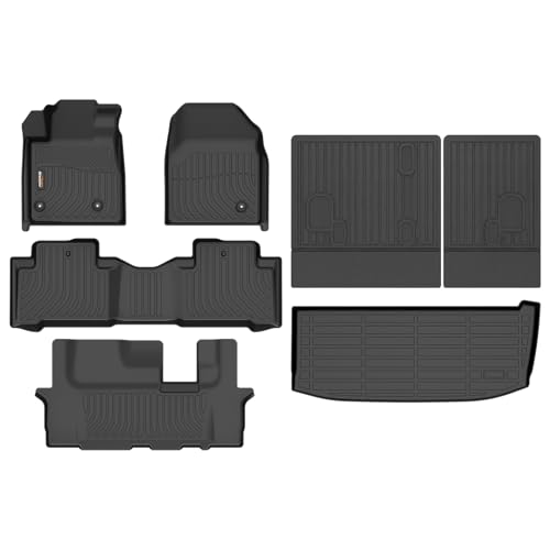 Floor Mats with Cargo Liner Set for Honda Pilot 2009