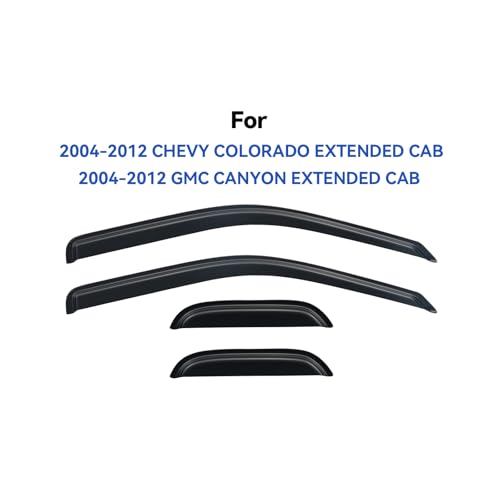 Window Visors Rain Guards for 2004
