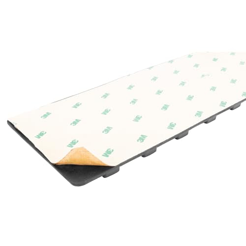 W1893 4 x 15.5 in. Adhesive Rubber Step Mats