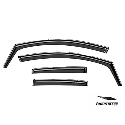 in Channel Extra Durable Rain Guards for Toyota Corolla 2020