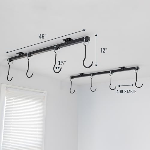 Adjustable Ceiling Mounted Bike Rack for Garage