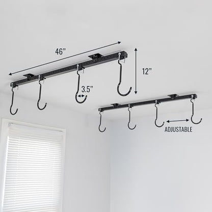 Adjustable Ceiling Mounted Bike Rack for Garage