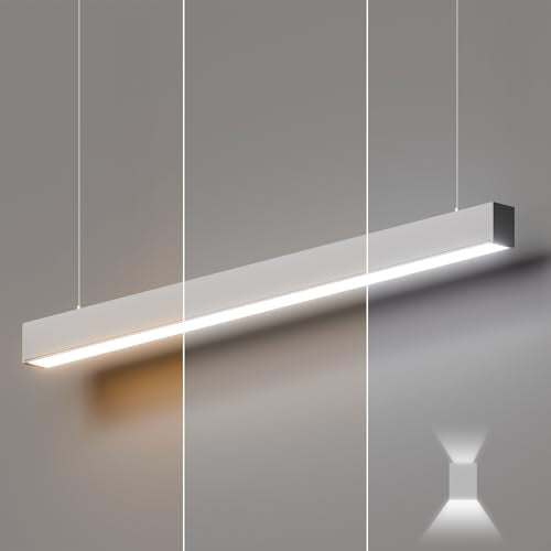 Silver 4FT 1Pack LED Linear Lights 50