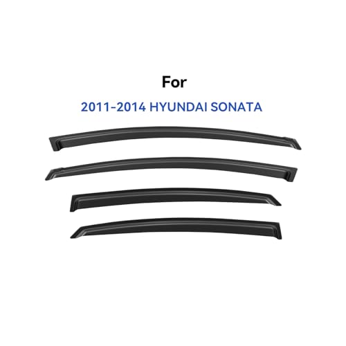 Window Visors Rain Guards for 2011 2012 2013 2014 Hyundai Sonata
