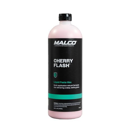 Cherry Flash Automotive Liquid Paste Wax for Hand Waxing (32 Fl Oz)