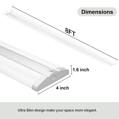 8FT LED Shop Light (6 Count)