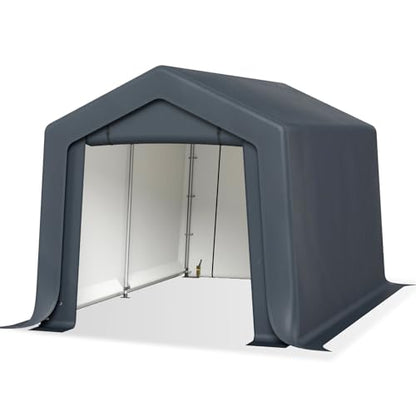 Carport Storage Shed 8x12 Portable Heavy Duty Shelter