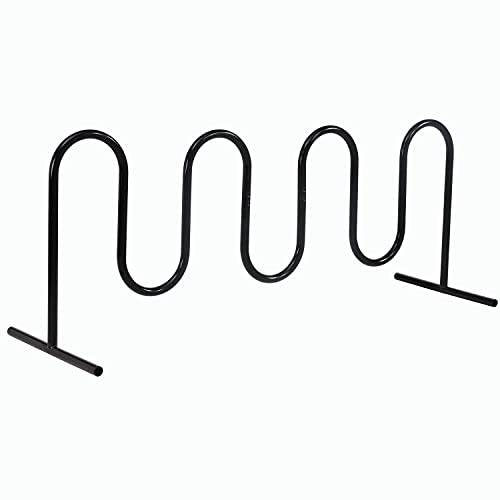 94" L Wave Bike Rack