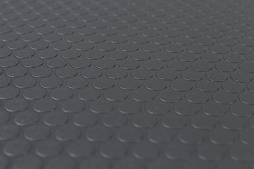 Performance Vinyl Garage Runner Small Coin Pattern