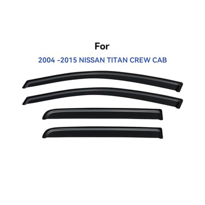 Window Visors Rain Guards for 2004