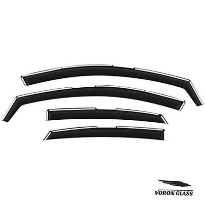 in Channel Extra Durable Rain Guards for Kia Forte 2019