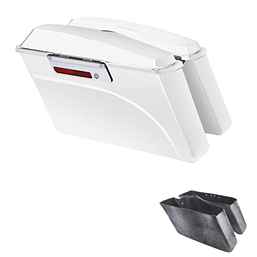 Motorcycle Saddlebags Hard Saddle Bags For Harley Touring 1993 (2 Count)