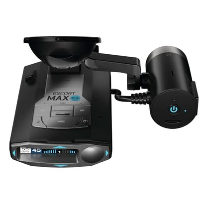 MAX 360c MKII Radar and Laser Detector & Escort M2 Smart Dash Cam