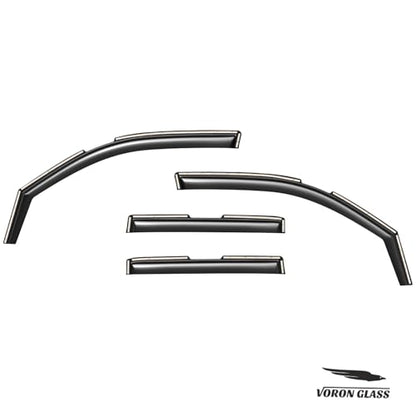 in Channel Extra Durable Rain Guards for Ford Maverick 2022