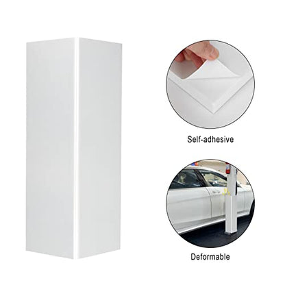 Garage Wall Protector Foam Corner Guard for Parking Lot 2Pk Car Door Bumper (2 Count)