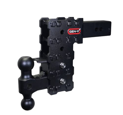 Solid Shank Adjustable Tow Hitch with Dual
