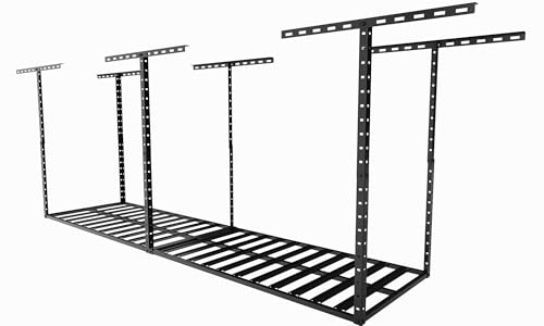 2x8 Overhead Garage Storage Rack Organization