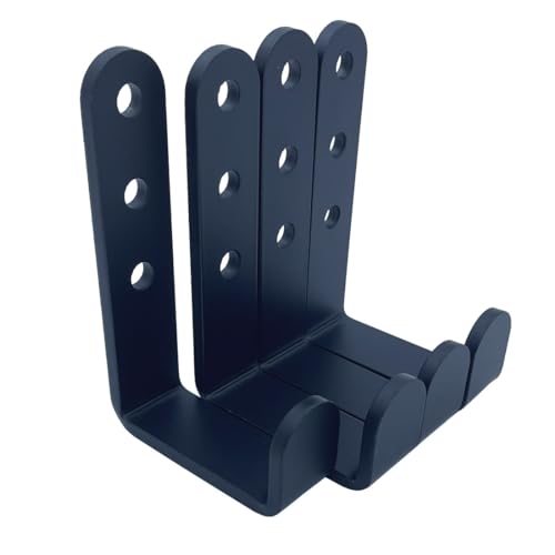 4 Pcs Black Heavy Duty Metal j Hooks for Hanging 230 lbs (4 Count)