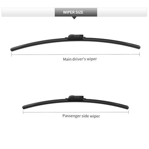 Front Windshield Wipers for BMW 5 Series 2017