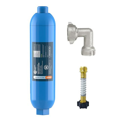 RV Marine Inline Filter with 1 Flexible Hose 1