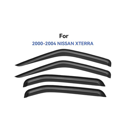 Window Visors Rain Guards for 2000 2001 2002 2003 2004 Nissan Xterra