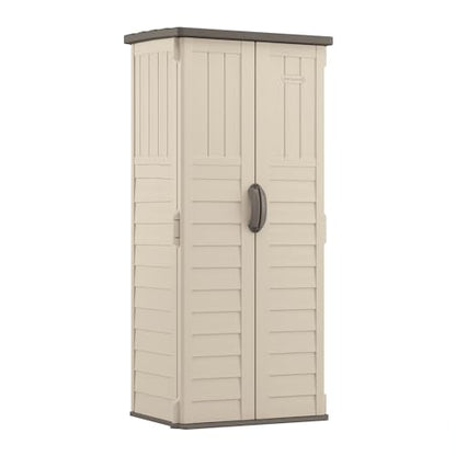 Vertical Outdoor Storage Shed with All