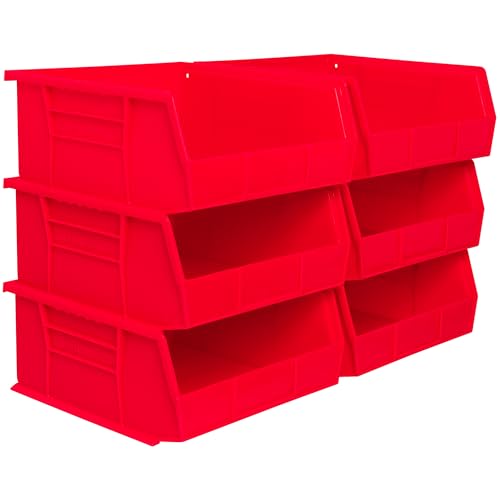 30235 AkroBins Plastic Storage Bins (6 Count)