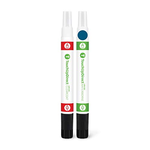 8X7 Electric Storm Blue Compatible with Toyota Exact Match Touch Up Paint Combo