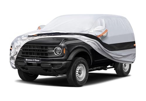 10 Layers Car Cover Custom Fit for Ford Bronco 2 Door