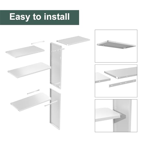 Vertical Storage Shed Shelf